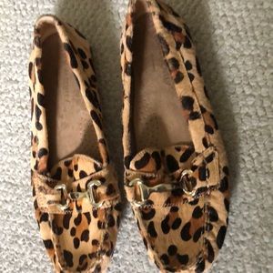 Cheetah print flats
